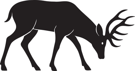 deer vector silhouette