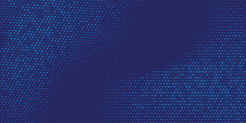 random halftone blue color pattern gradient texture. vector