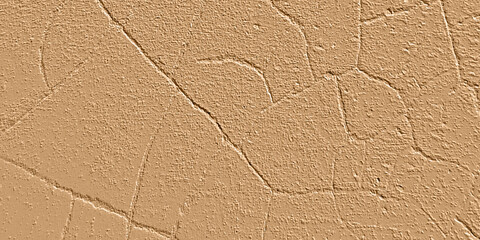 Brown soft pale grunge stone concrete rock wall marble image paint background. brown rough surface and concrete stone crack wall texture. numerous cracks and fractures surface background.