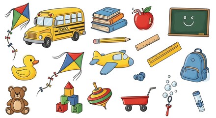 School and Playtime Essentials.