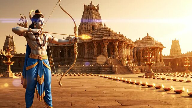 Happy Dussehra Celebrating Victory of Good over Evil