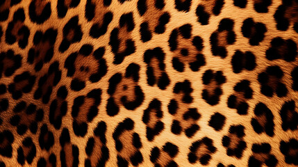 Fototapeta premium leopard fur texture