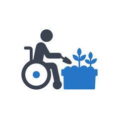 Accessible Gardening Icon