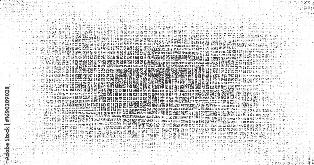 Poster dense black grid lines and dotted pattern on white surface abstract textured background