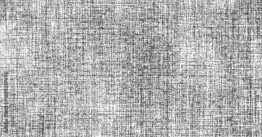 Leinwandbilder abstract irregular grid texture in black and white creating chaotic complexity