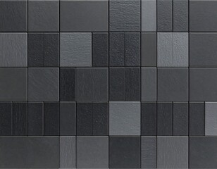Abstract pattern of dark gray squares