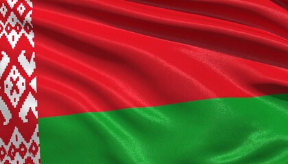 Wavy Belarus Flag