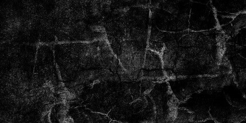 Abstract black and white texture of a grunge concrete dust wall with cracks and scratches...