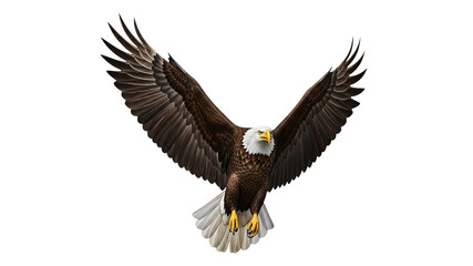A bald eagle