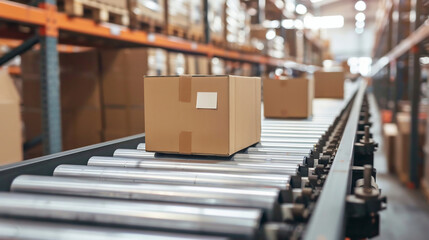 Autonomous Conveyor Belt Sorting Mechanism with Artificial Intelligence Capabilities Handling, Sorting and Preparing Parcels for Delivery to Online Clients in a Modern Logistics Warehouse