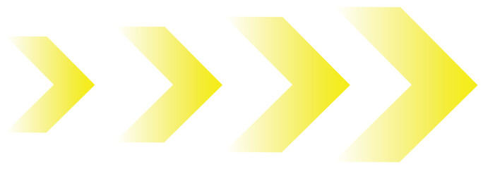 Colorful arrow. dynamic moving arrow representing speed, acceleration, fast. transparent. symbolizing progress, speed, direction, navigation, growth, and innovation. Perfect for business,