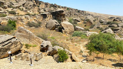 Gobustan National Historical and Artistic Reserve is an archaeological site in Azerbaijan, known...