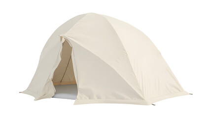 tourist tent isolated on white