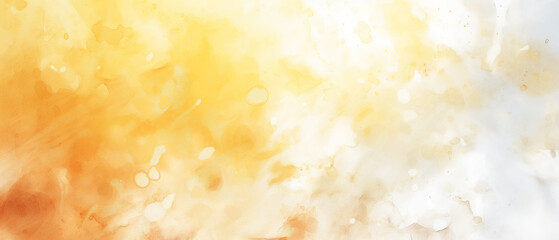 God rests on the seventh day in a panoramic golden watercolor abstract, symbolizing holiness, peace and spiritual rest, representing Day 7 of Genesis and divine completion of creation.