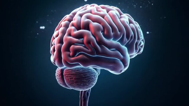 This creative portrayal of the human brain is perfect for themes involving neuroscience, the intersection of technology and biology, futuristic medical concepts, and digital art