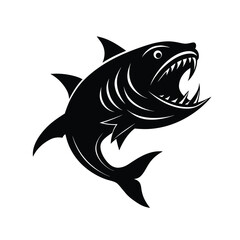 vector illustration of a fish