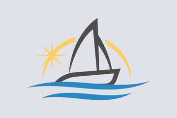 logo and illustration design template editable and high resolution image vector for business promotion and graphic branding tools