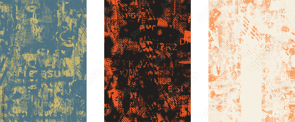 Poster glitch distorted geometric shape . noise destroyed logo . trendy cyber punk poster . glitched frame 