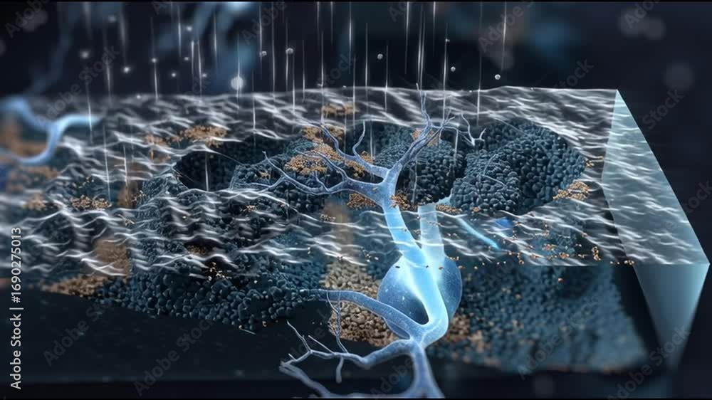 Poster bdnf. brain-derived neurotrophic factor. neuroplasticity. brain health. cognitive function. a detail