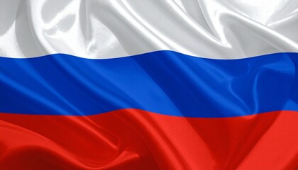 Naklejka premium Waving Flag of Russia