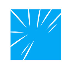 blue manga action background