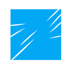 blue manga action background