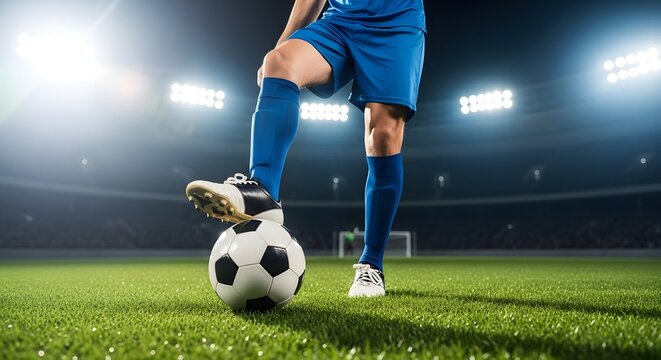 Soccer Goalie Diving Save - Powered by Adobe