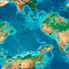 seamless world map