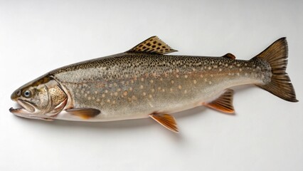 Obraz premium Lake Trout on studio background
