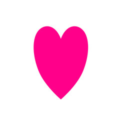 Red heart icons in various plain, heart rate monitor, and broken heart designs. Perfect for Valentine's Day, love, health, medical, or relationship themes. Heart, icon, love, vector.