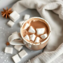 cup of coffee with chocolate