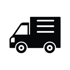 Delivery truck featuring a streamlined, minimalist design offers simplicity and modern appeal