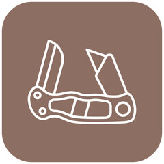 Utility knife Icon