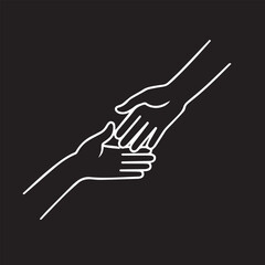 wo Hands Reaching Out to Each Other