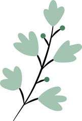 Minimalist Botanical Leaves 
