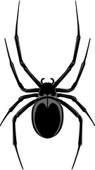 spider  black color object element doodle graphic design horror happy halloween day 31st day date october spider web evil pattern spooky