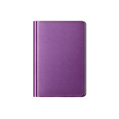 Purple Notebook Mockup Blank Cover for Design Presentation