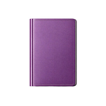 Purple Notebook Mockup Blank Cover for Design Presentation