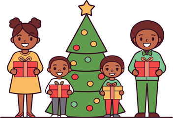 Christmas Day Holiday Illustration Design. Creative Christmas Day Celebration Artwork. Festive Christmas Day Winter Design. Modern Christmas Day Holiday Illustration. Merry Christmas Day Seasonal Art