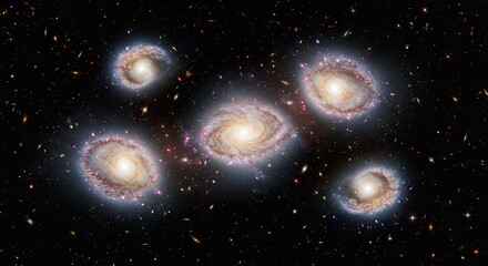 Stephan's Quintet A Cosmic Dance of Galaxies