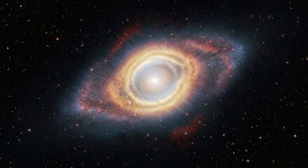 Fototapeta premium Cosmic Eye A Stunning View of a Distant Nebula in Deep Space