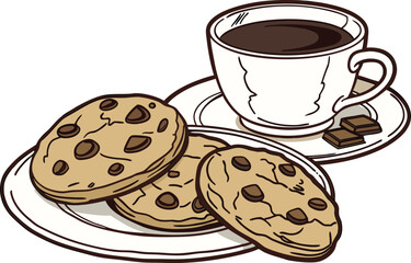 Cookie Day Celebration Illustration Design. Tasty Cookie Day Creative Artwork. Delicious Cookie Day Holiday Illustration. Sweet Cookie Day Dessert Design. Cookie Day Food Festival Artwork. Cookie Day