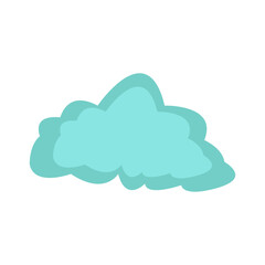 Soft, fluffy clouds in a bright blue sky creating a serene atmosphere for relaxation