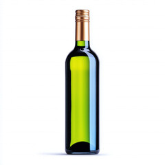 wine bottle isolated
