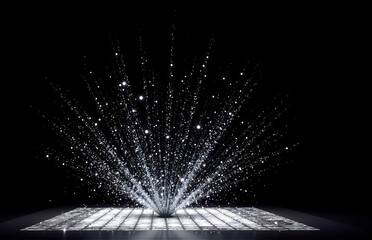 Tech Particle Burst Effect