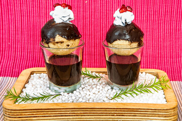 Chocolate fuchka, pani puri or gol gappa © PRABHAS