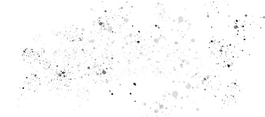 Light Ink Splatter Texture PNG – Subtle Grunge Paint Drops Isolated on Transparent Background