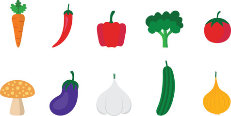 Set of Vegetable
