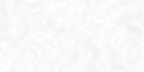 Black and white lines seamless Topographic map patterns, topography line map. Vintage outdoors style. The stylized height of the topographic map contour in lines and contours isolated on transparent.
