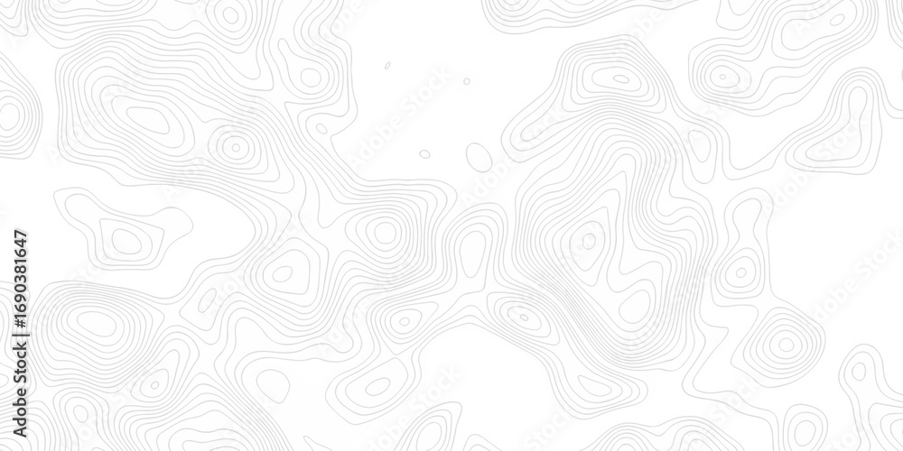 Poster black and white lines seamless topographic map patterns, topography line map. vintage outdoors style